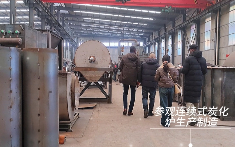 不遠萬里來考察,非洲客戶到鞏義北斗機械之行